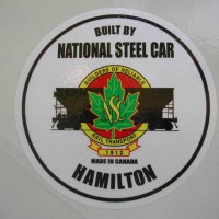 National Steel Car Decal on Hopper