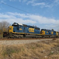 CSX Coal Train in Selma, NC