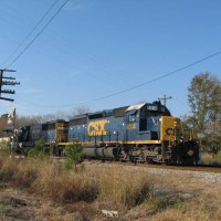 CSX Rock Train in Selma, NC