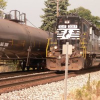 NS SD40-2 high nose in Fostoria OH