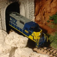 8093 coming out of tunnel # 2