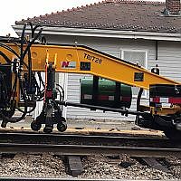 [Video] Railroad tie replacement on Fitchburg Line
