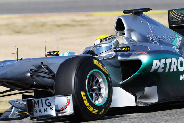 2011 Mercedes F1 Car