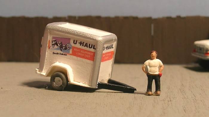5x8 U-Haul trailer - South Dakota