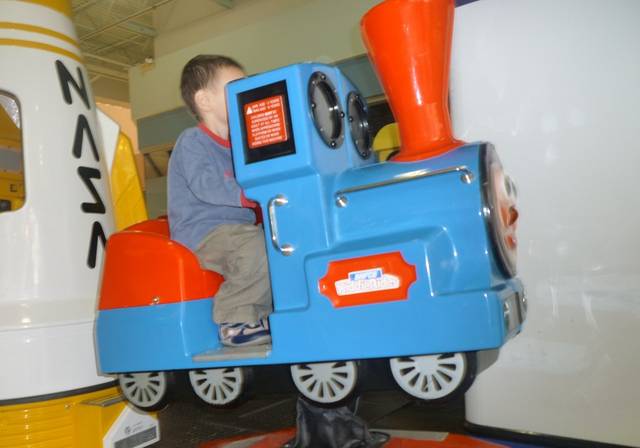 A ride on "Thomas"