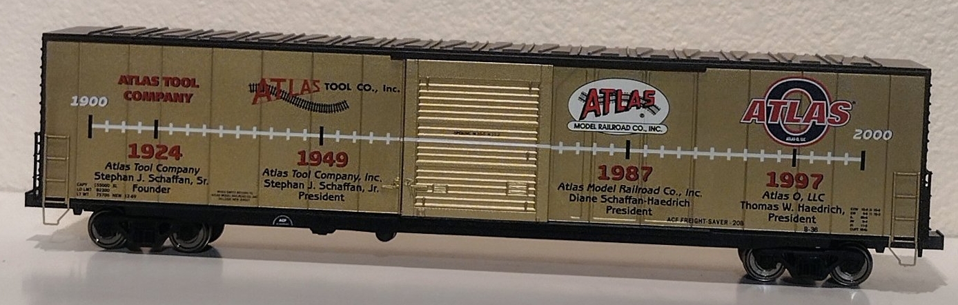 Atlas ACF 60' Auto Parts Boxcar
