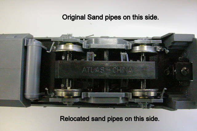 Atlas B40-8 Sand Pipes Rearranged