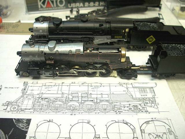 B&O S-1a 2-10-2 Chassis Start