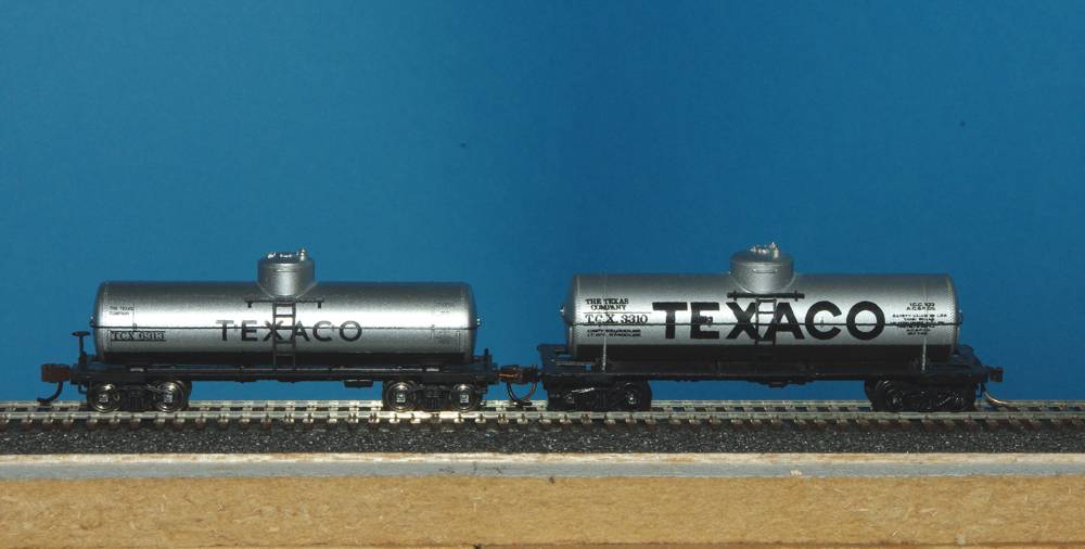 Comparison - Bachmann 10000 gal vs Micro-Trains 12000 gal