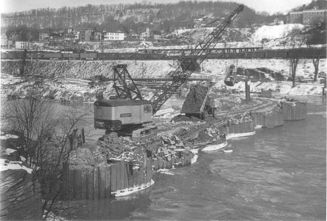 Construction of Revised Gulf Curve, Little Falls