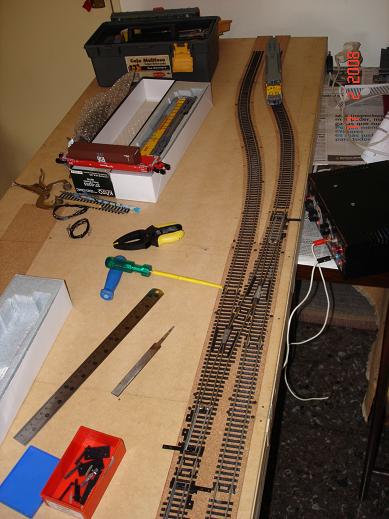 Cork and first rails