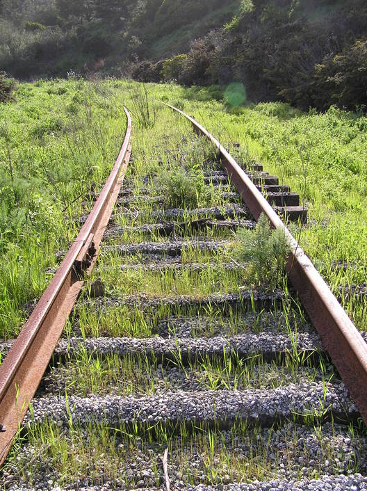 Crocker Rail Spur from Bayshore Rail Yard, California