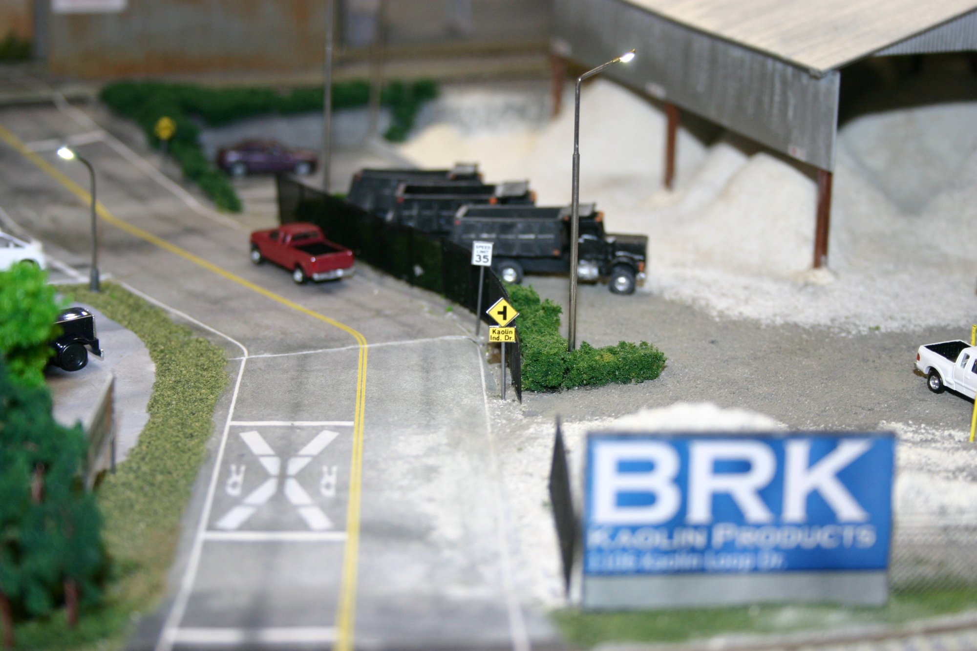 Entrance to BRK plant