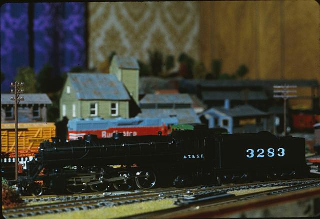 Feb77 - ATSF Mikado - This was a beauty, and the first larger steam loco I received.