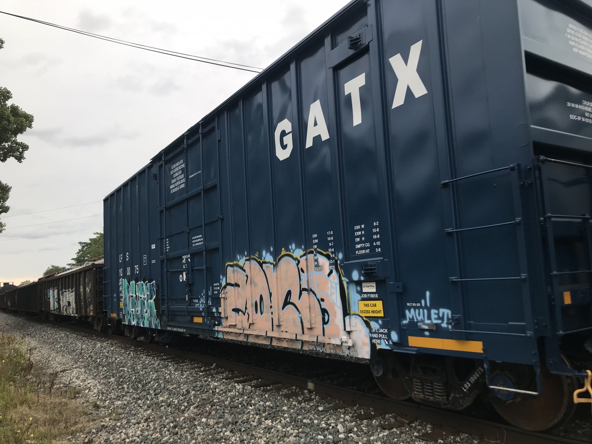 GATX Railroad Boxcar