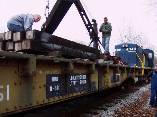 Kentucky Railway Museum work train