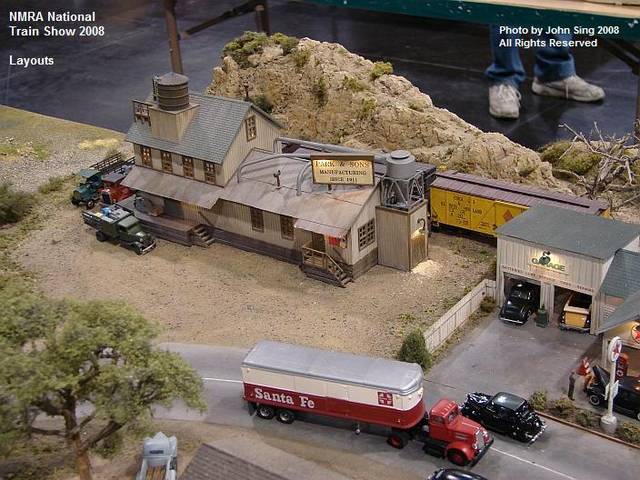 Layout photos from NMRA National Train Show 2008 Anaheim