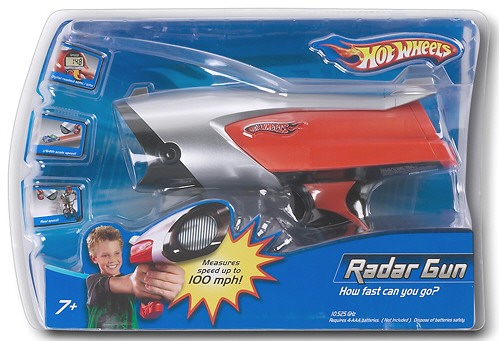 Mattel Hot Wheels radar gun