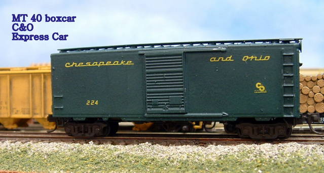 MT 40' boxcar C&O express car