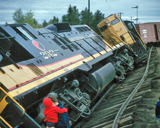 Northern Pacific GP-9 Wreck