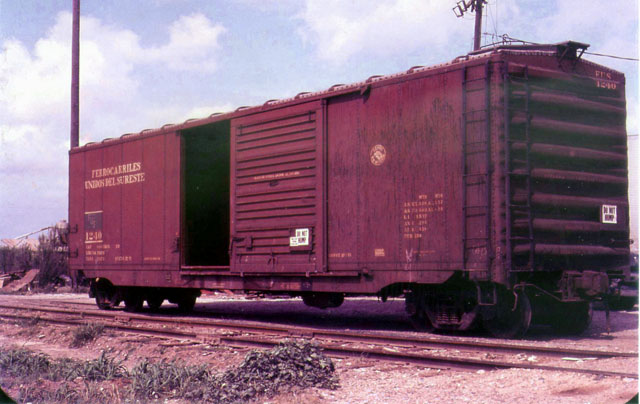 Pacific Rwy of Mexico boxcar