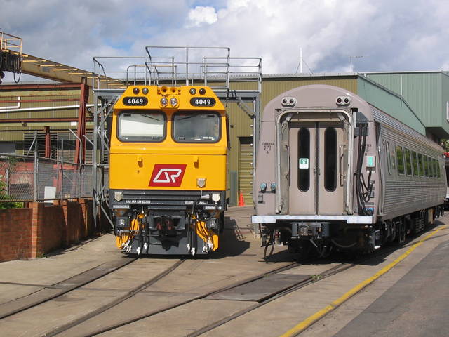 Queensland Rail Clydes 4000 Class