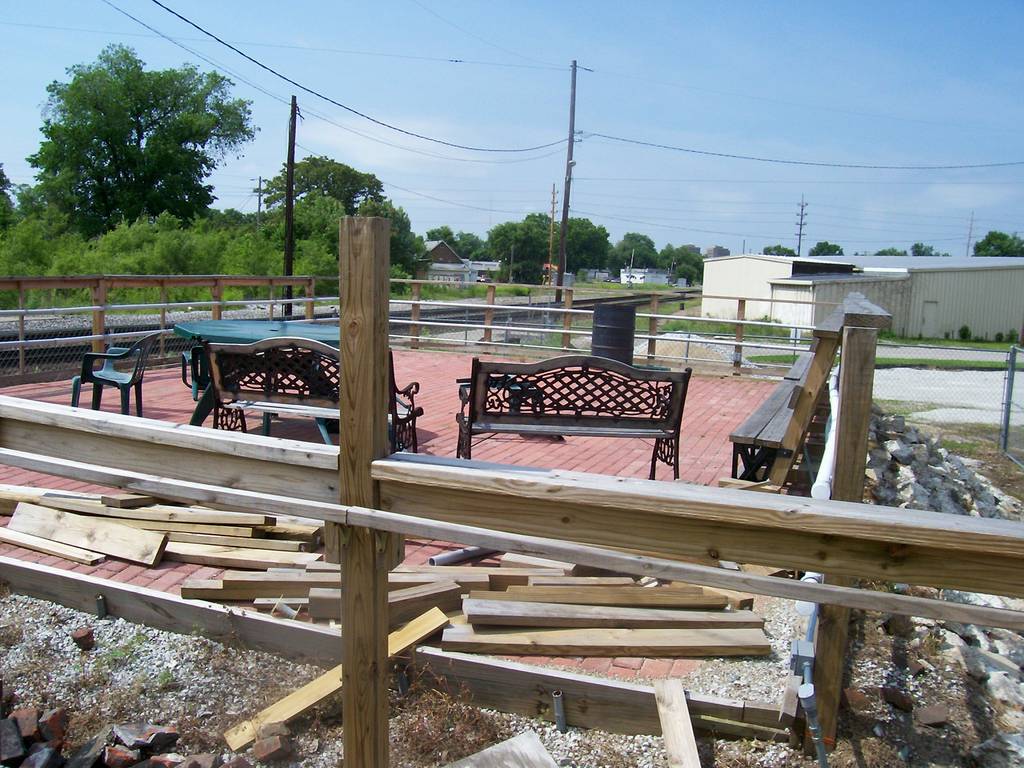 rail fanning platform