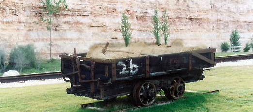 Rock quarry car