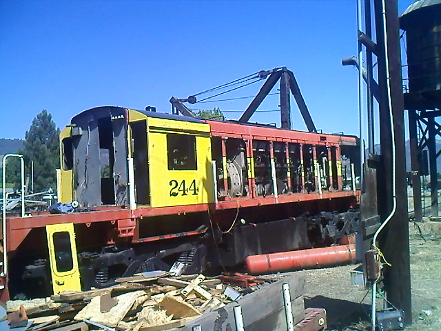 Salvaging YW's 1953 Alco MRS-1 #244