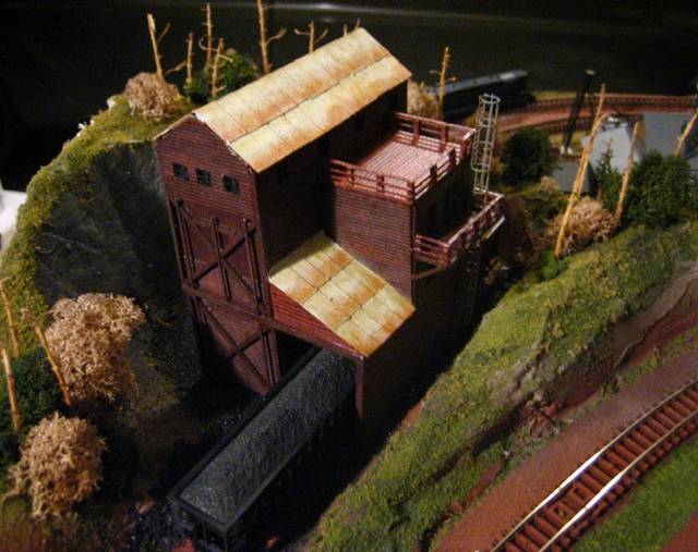 Scratch Built Coal Mine