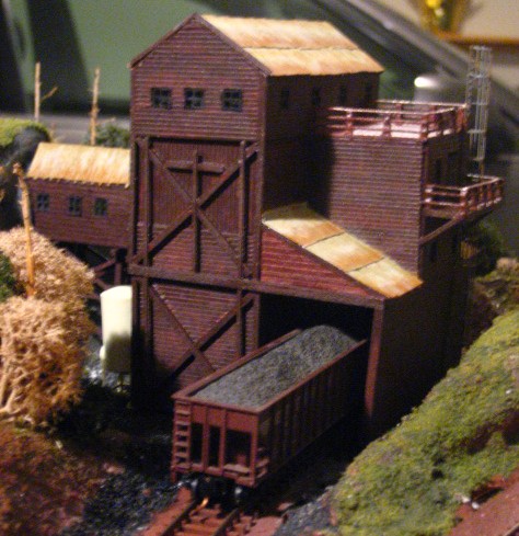 Scratch Built Coal Mine