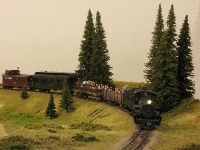 Silver Valley RR - from module to module