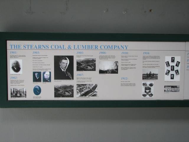 Stearns Coal & Lumber Company History