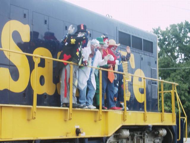 Those Clowns at Ky Railway Museum are at it again.