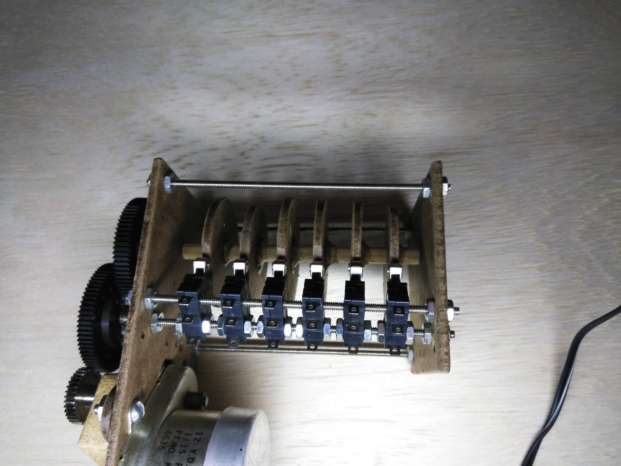 Timer with six channels