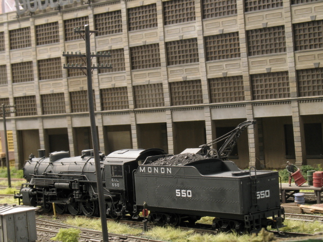 Trix mikado with coal rails removed