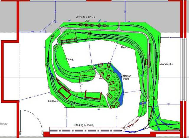 Woodinville Sub Construction - Layout Plan