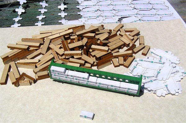 Wrapped Lumber Loads Z Scale